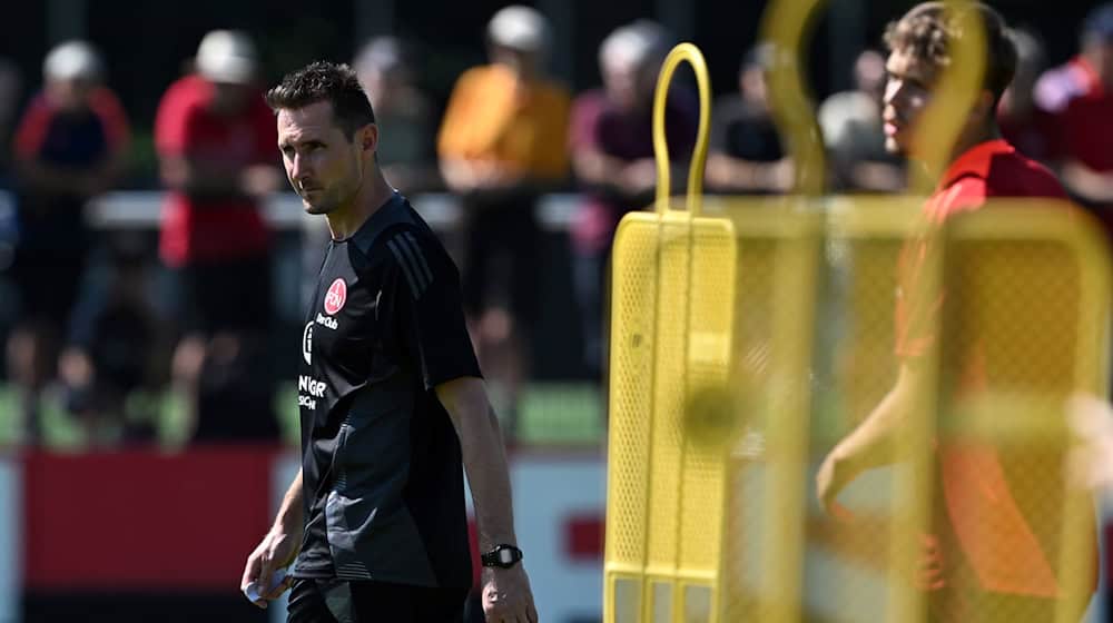 Miroslav Klose will seinen Premierensieg mit dem 1. FC Nürnberg. / Foto: Federico Gambarini/dpa