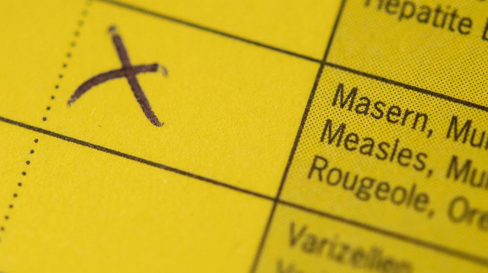 Das bayerische Gesundheitsministerium wirbt für die Masern-Impfung. (Symbolbild) / Foto: Marius Becker/dpa