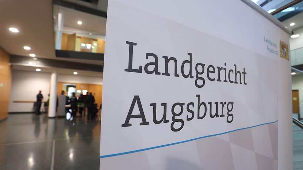 Vor dem Landgericht Augsburg beginnt der Prozess. (Archivbild) / Foto: Karl-Josef Hildenbrand/dpa