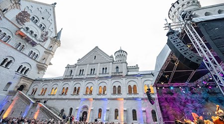 Nach sieben Jahren gibt es wieder Musik bei den Konzerten auf Schloss Neuschwanstein. / Foto: Stefan Puchner/dpa