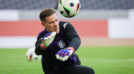 Die neue Nummer eins ist bereit: Marc-André ter Stegen beim Training. / Foto: Christian Charisius/dpa