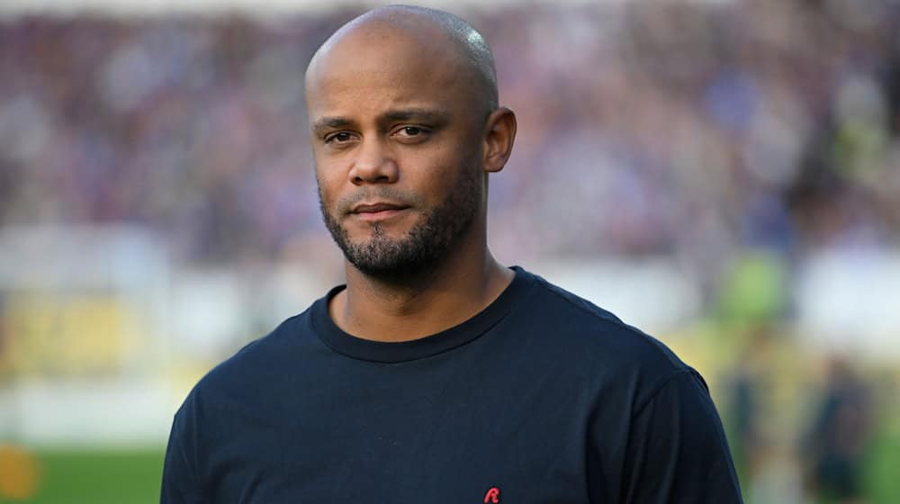 Vincent Kompany feiert gegen Zagreb sein Champions-League-Debüt als Trainer. / Foto: Gregor Fischer/dpa