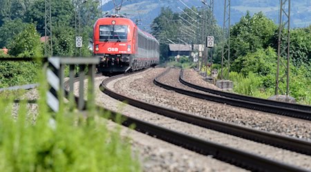 Ein Eurocity fährt zwischen München und Italien. (Archivbild) / Foto: Matthias Balk/dpa