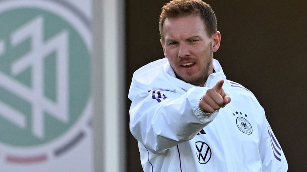 Rückkehr auf den DFB-Campus: Bundestrainer Julian Nagelsmann. / Foto: Arne Dedert/dpa