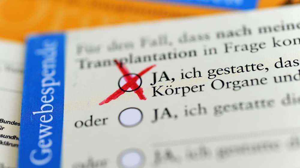 In Bayern gibt es im laufenden Jahr deutlich mehr Organspenden als 2023. (Symbolbild) / Foto: Marie Reichenbach/dpa