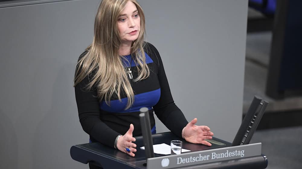 Tessa Ganserer ist eine der ersten beiden transgeschlechtlichen Frauen im Bundestag. (Archivfoto) / Foto: Marco Rauch/dpa