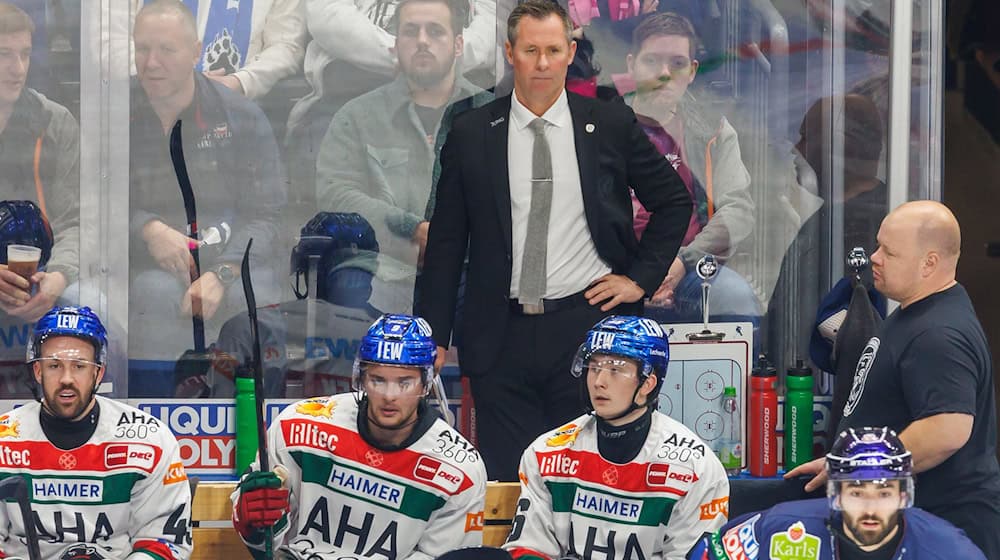 Ted Dent ist nicht mehr Trainer der Augsburger Panther  / Foto: Andreas Gora/dpa