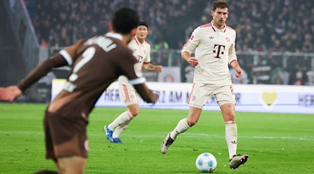 Leon Goretzka kommt beim FC Bayern wieder vermehrt zum Einsatz. / Foto: Christian Charisius/dpa