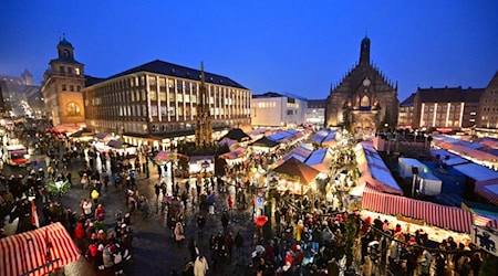 Eingangskontrollen wird es auf den Weihnachtsmärkten in Bayern nicht geben. / Foto: Matthias Merz/dpa