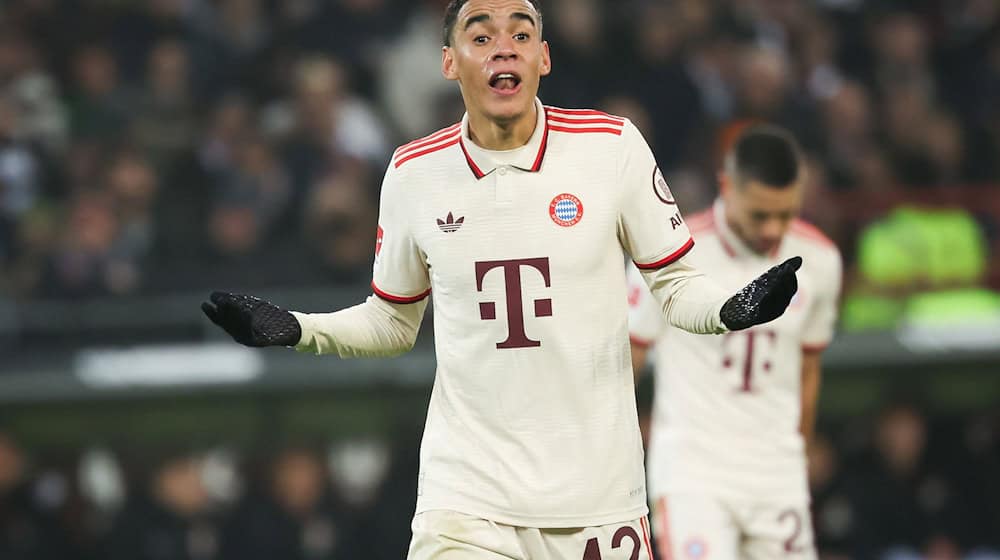 Was nun? Die Bayern wollen Jamal Musiala behalten. / Foto: Christian Charisius/dpa