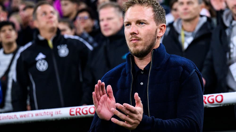 Bundestrainer Nagelsmann äußert sich erneut zu gesellschaftspolitischen Themen. / Foto: Tom Weller/dpa