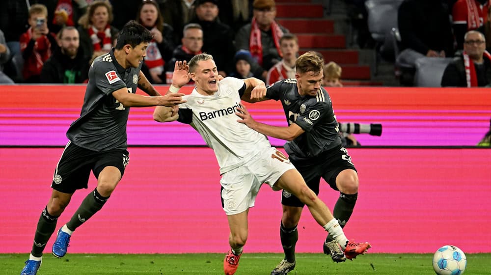 Das Pokal-Topspiel Bayern und Bayer ist live in der ARD zu sehen. / Foto: Lukas Barth-Tuttas/dpa