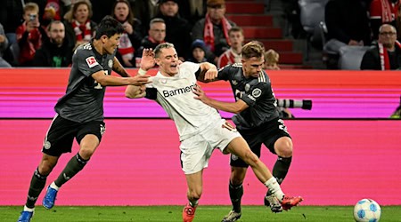 Das Pokal-Topspiel Bayern und Bayer ist live in der ARD zu sehen. / Foto: Lukas Barth-Tuttas/dpa