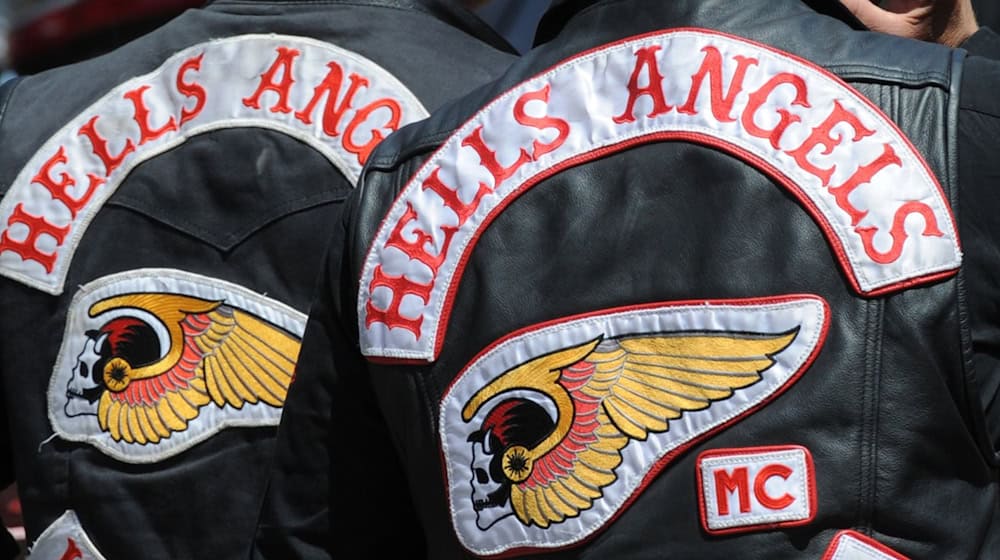 Die Polizei rechnete mit zahlreichen überregionalen Gästen der «Hells Angels». (Symbolbild) / Foto: Franziska Kraufmann/dpa