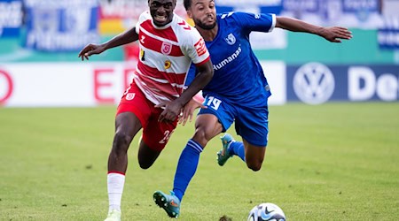 Jahn Regensburg erinnert an Agyemang Diawusie. / Foto: Sven Hoppe/dpa