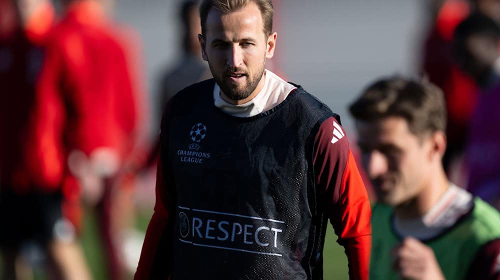 Trainieren für Paris: Harry Kane & Co. erwarten PSG. / Foto: Sven Hoppe/dpa