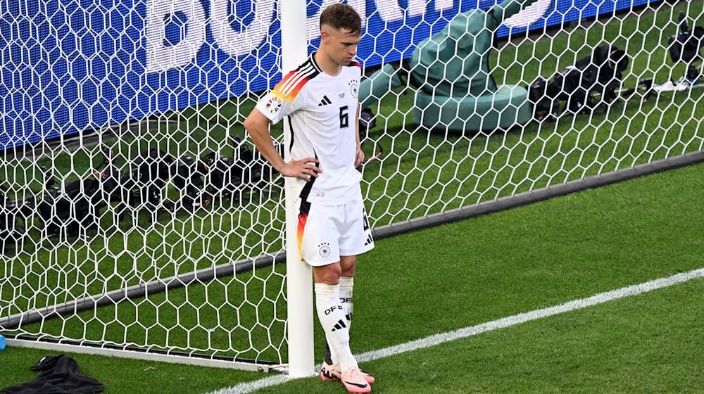 Joshua Kimmich blickt stolz auf die Heim-EM zurück. / Foto: Bernd Weißbrod/dpa