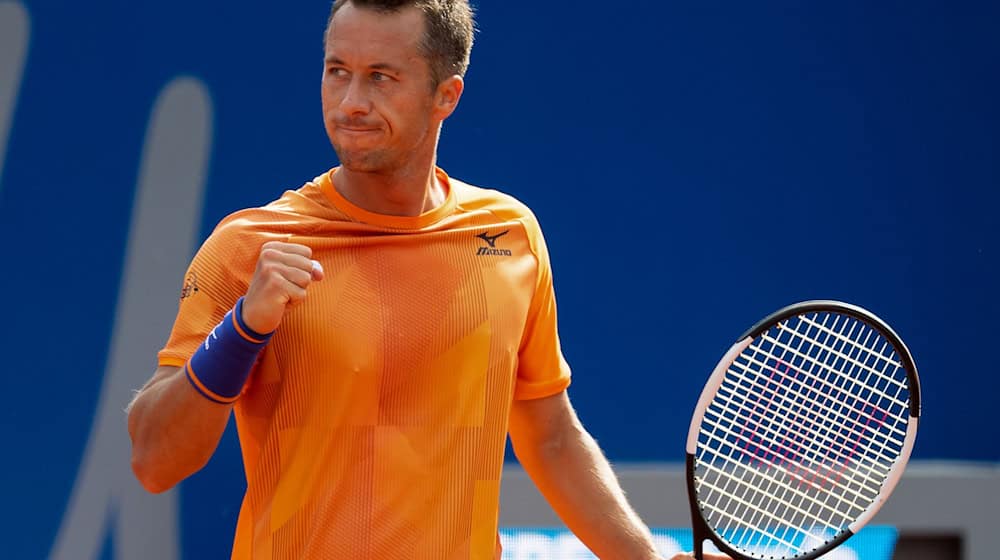 Philipp Kohlschreiber arbeitet als Trainer von Tennis-Talent Justin Engel. / Foto: Sven Hoppe/dpa