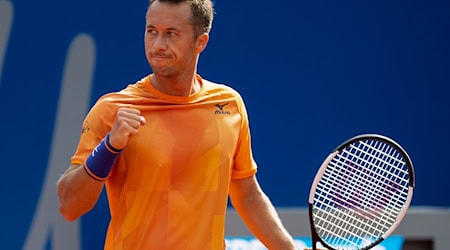 Philipp Kohlschreiber arbeitet als Trainer von Tennis-Talent Justin Engel. / Foto: Sven Hoppe/dpa