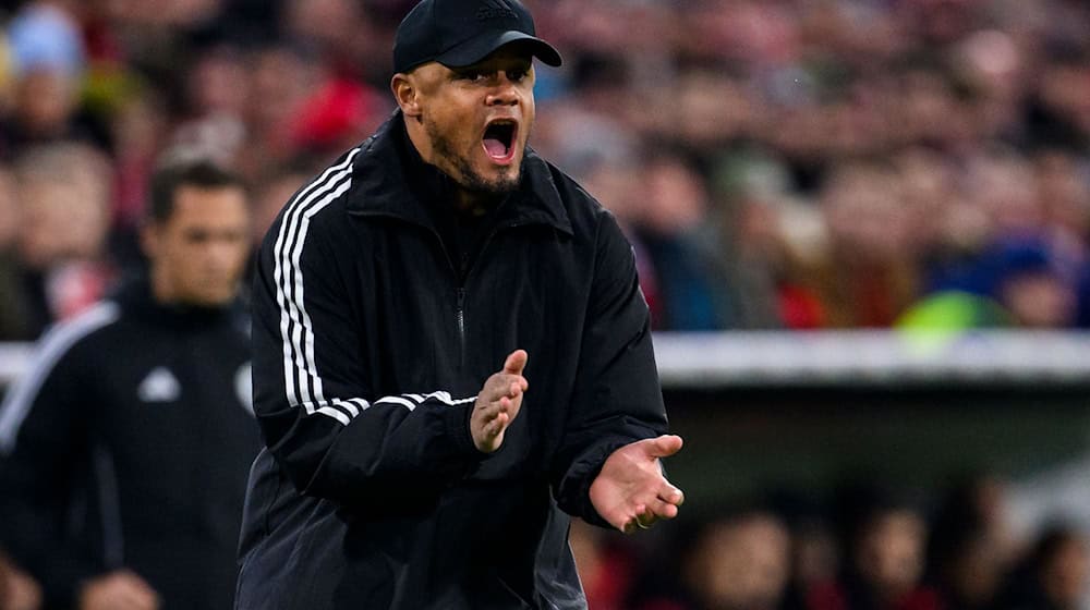 Auf in den Jahresendspurt: Bayern-Trainer Vincent Kompany. / Foto: Tom Weller/dpa