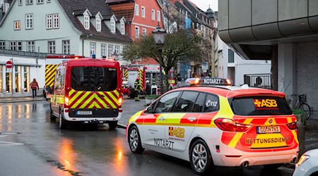 Die Ursache für den Gasaustritt war zunächst noch nicht bekannt. / Foto: Daniel Vogl/dpa