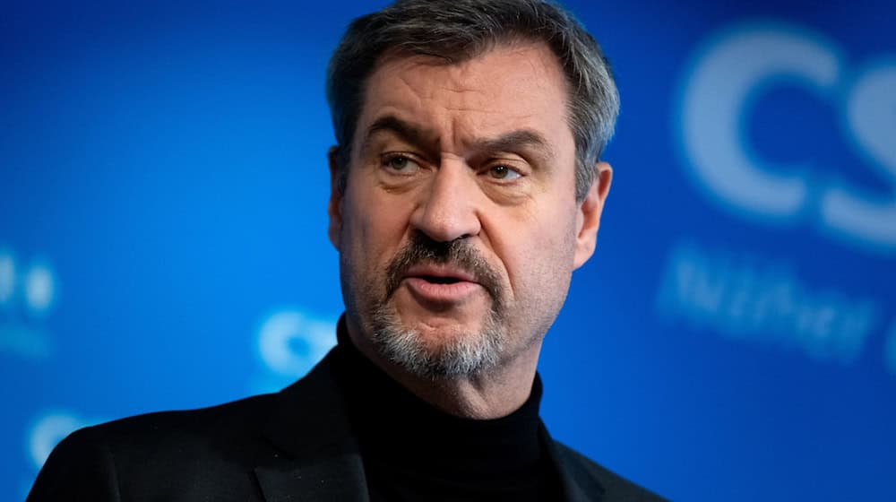 Markus Söder verspricht einen Neuanfang fürs Land. (Archivbild) / Foto: Sven Hoppe/dpa