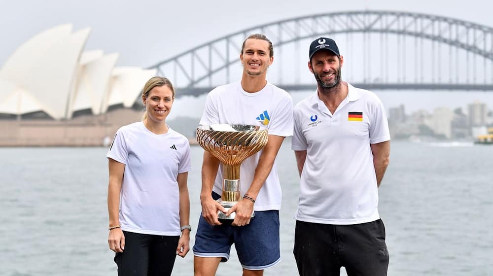 Zu Beginn des Jahres gewann Torben Beltz (r) mit Deutschland den United Cup in Sydney. / Foto: Bianca De Marchi/AAP/dpa