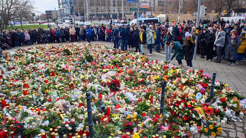 Die Trauer nach dem Anschlag in Magdeburg ist groß. / Foto: Klaus-Dietmar Gabbert/dpa