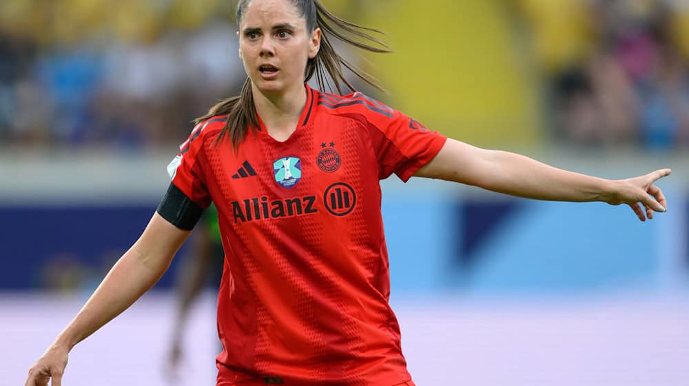 Sarah Zadrazil fehlt den Münchnerinnen verletzt. / Foto: Robert Michael/dpa
