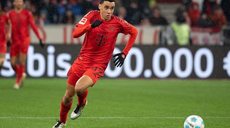 Jamal Musiala ist beim FC Bayern zurück. / Foto: Magdalena Henkel/dpa