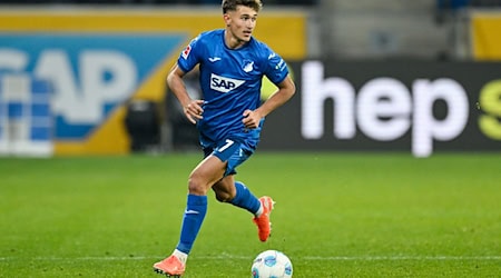 Hoffenheims Talent Tom Bischof wechselt im Sommer offenbar zum FC Bayern. / Foto: Uwe Anspach/dpa