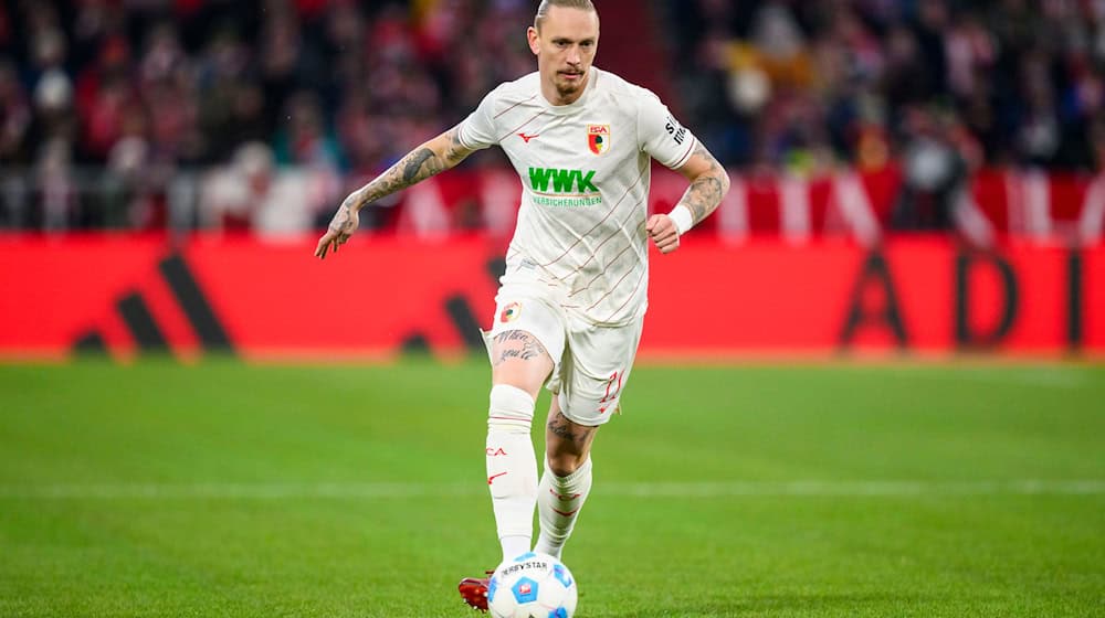 Marius Wolf fehlt beim Augsburger Trainingsstart. / Foto: Tom Weller/dpa