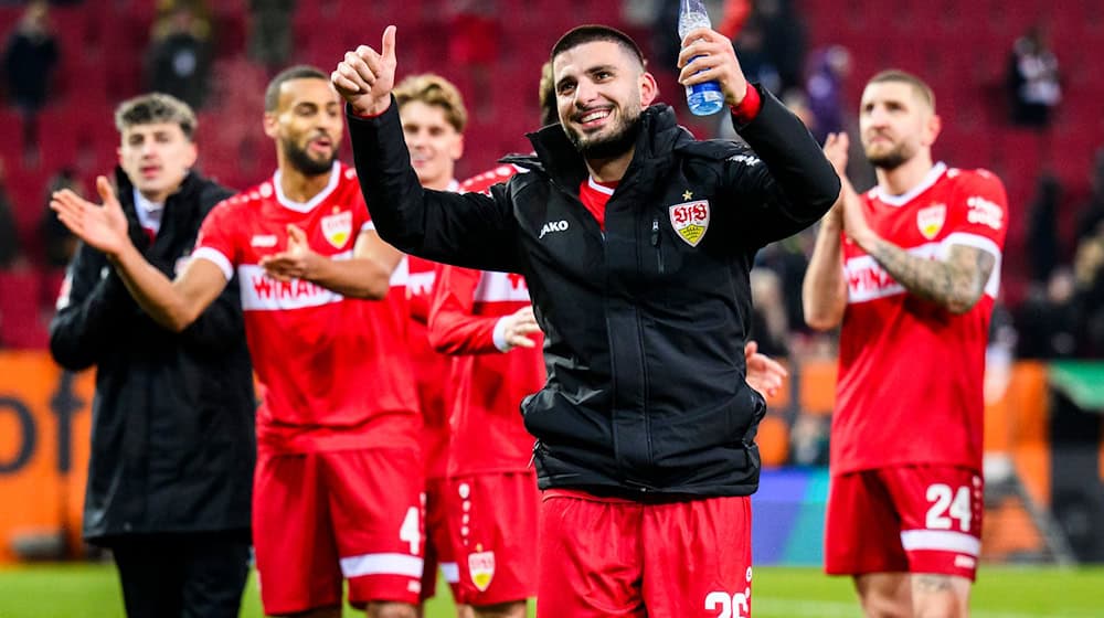 Deniz Undav hat nach seinem Comeback gut lachen. / Foto: Tom Weller/dpa