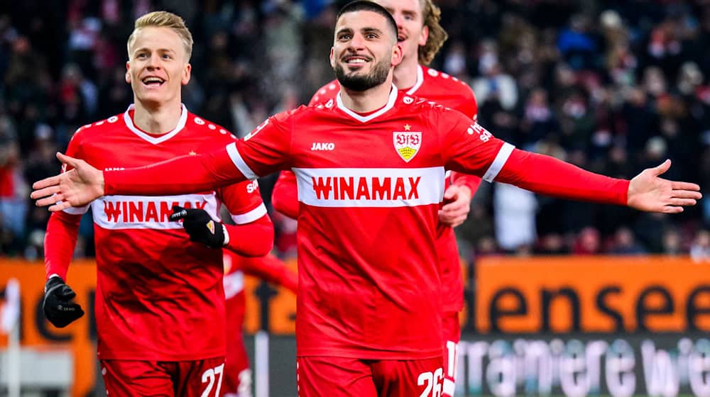 Deniz Undav trifft bei seinem Comeback für den VfB. / Foto: Tom Weller/dpa