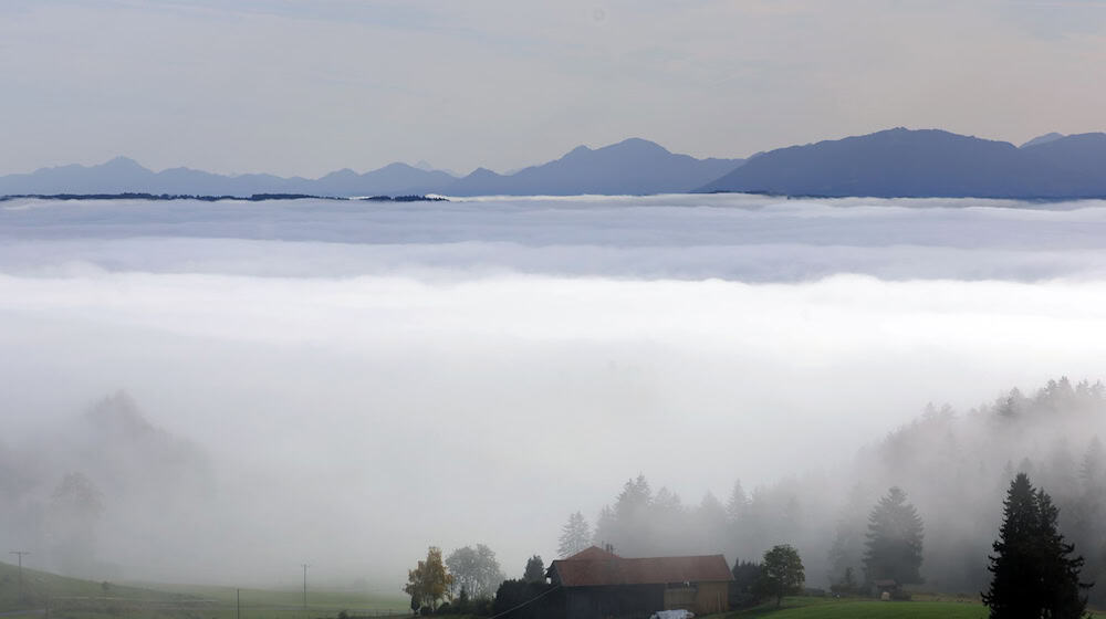 Mit nebligem Wetter rechnet der DWD in weiten Teilen Bayerns. (Archivbild) / Foto: Karl-Josef Hildenbrand/dpa