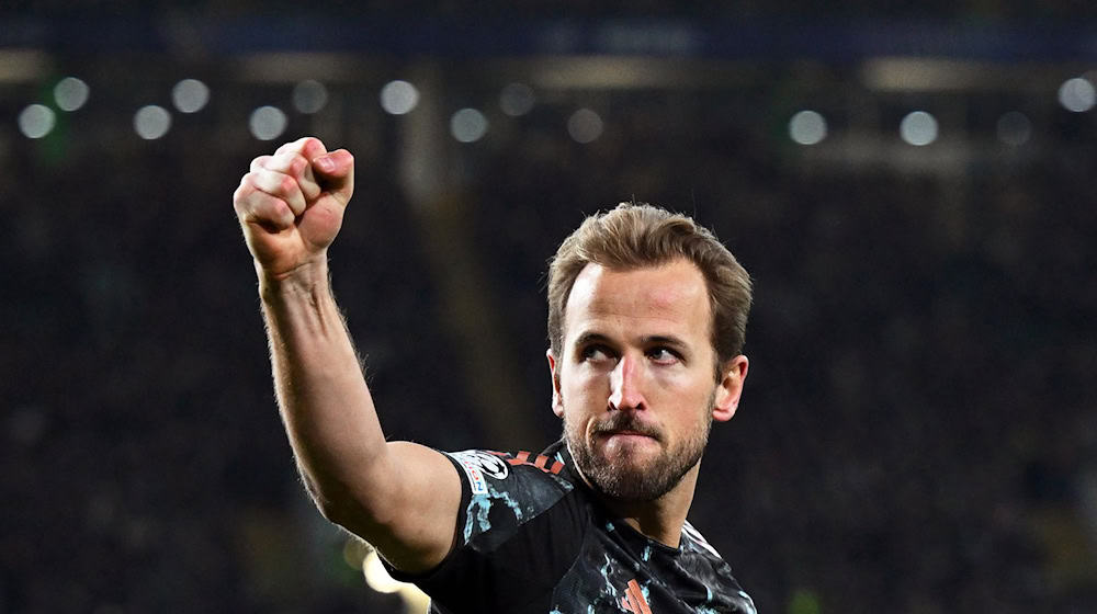 Im Hinspiel gegen Celtic Torschütze: Bayern-Star Harry Kane. / Foto: Sven Hoppe/dpa