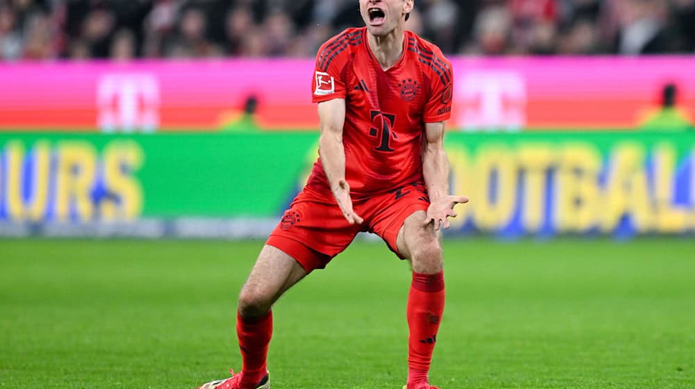 Nach seinem vieldiskutierten Sekunden-Einsatz gegen Celtic Glasgow stand Thomas Müller gegen Frankfurt in Bayerns Startelf. / Foto: Sven Hoppe/dpa