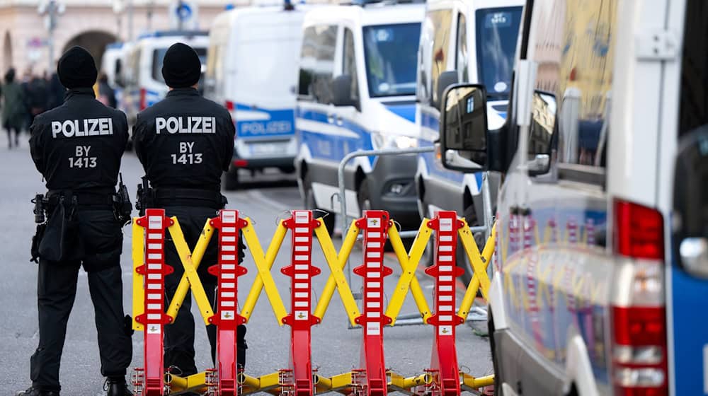 Zur 61. Münchner Sicherheitskonferenz gibt es wieder ein großes Polizeiaufgebot (Archivbild) / Foto: Sven Hoppe/dpa