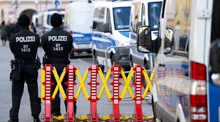 Zur 61. Münchner Sicherheitskonferenz gibt es wieder ein großes Polizeiaufgebot (Archivbild) / Foto: Sven Hoppe/dpa