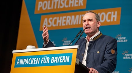 Hubert Aiwanger, Vorsitzender der Freien Wähler, macht der Union schwere Vorwürfe. / Foto: Armin Weigel/dpa