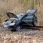 Dieser Unfall ging glimpflich aus - andere leider nicht. / Foto: Andreas Angerer/BRK BGL/dpa