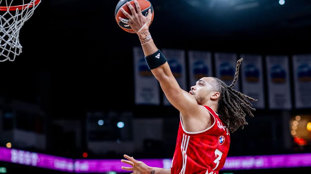 Carsen Edwards ist in dieser Saison der drittbeste Punktesammler der Euroleague. / Foto: Julius Frick/dpa