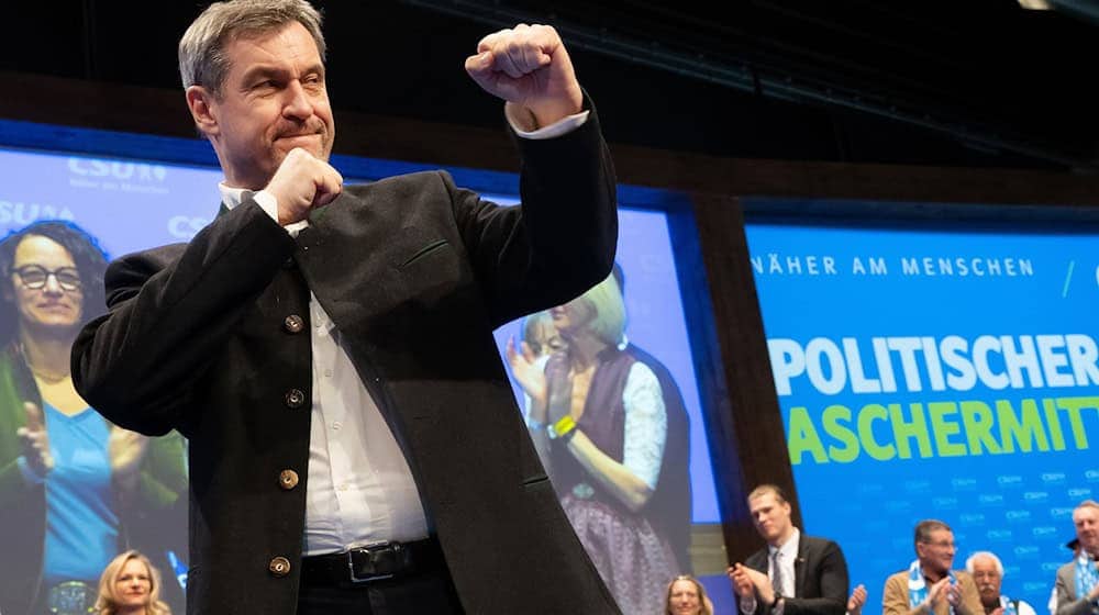 CSU-Chef Söder strotzt nach der Bundestagswahl vor Selbstbewusstsein.  / Foto: Sven Hoppe/dpa
