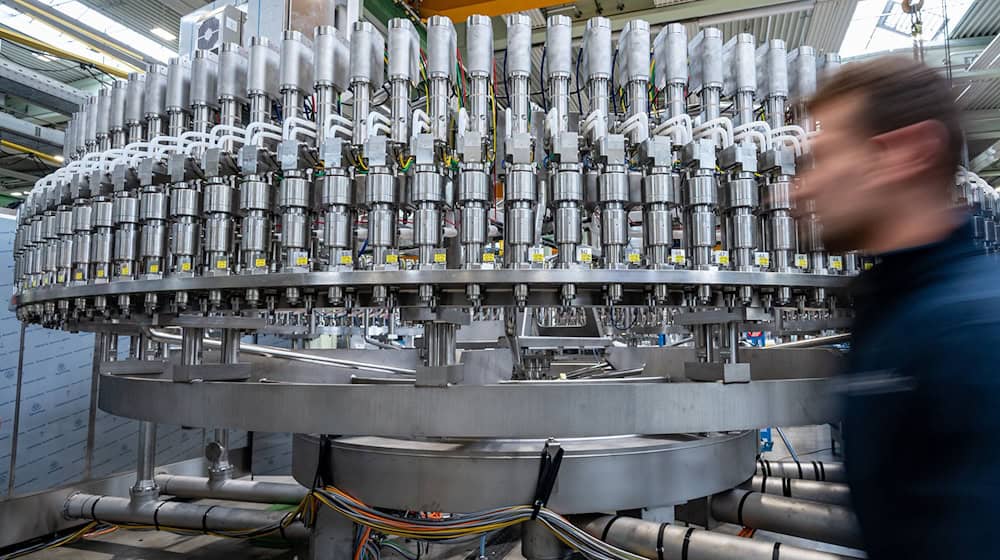 Die Stimmung in der bayerischen Wirtschaft ist schlecht. (Archivbild) / Foto: Armin Weigel/dpa