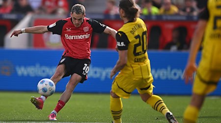 Florian Wirtz soll zum FC Bayern wechseln wollen. Funkt jetzt Pep Guardiola dazwischen? / Foto: Marius Becker/dpa
