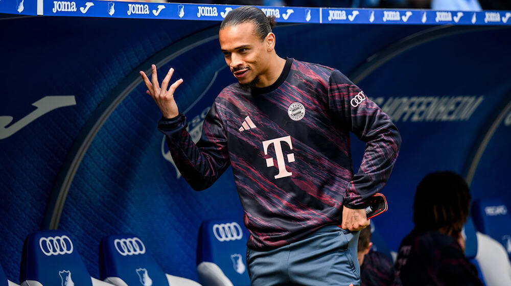 Kaum an einer Hand abzuzählen: Um Bayerns Offensivstar Leroy Sané sollen viele Vereine buhlen. / Foto: Tom Weller/dpa
