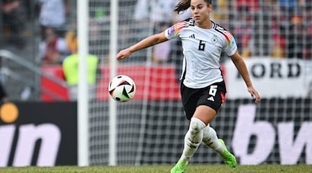 Die EM-Teilnahme von Lena Oberdorf bleibt offen. / Foto: Sebastian Christoph Gollnow/dpa