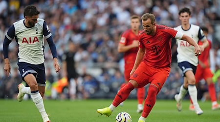 Harry Kane trifft mit dem FC Bayern wieder auf Tottenham. / Foto: Bradley Collyer/PA Wire/dpa