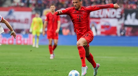 Leroy Sané: Bleibt er in München oder geht er? / Foto: Jan Woitas/dpa