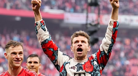 Großer Abschiedstag für Thomas Müller. / Foto: Jan Woitas/dpa